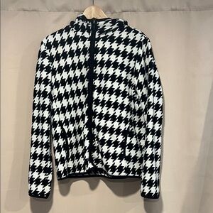Uniqlo Black and White Patterned Jacket